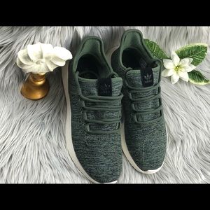 NWT Adidas RARE Tubular Shadow Black Logo Shoe